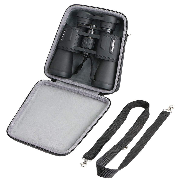 co2CREA Hart Reise Schutz Hülle Etui Tasche für BRIGENIUS/SkyGenius/Olympus Trooper 10 x 50 DPS-I Fe