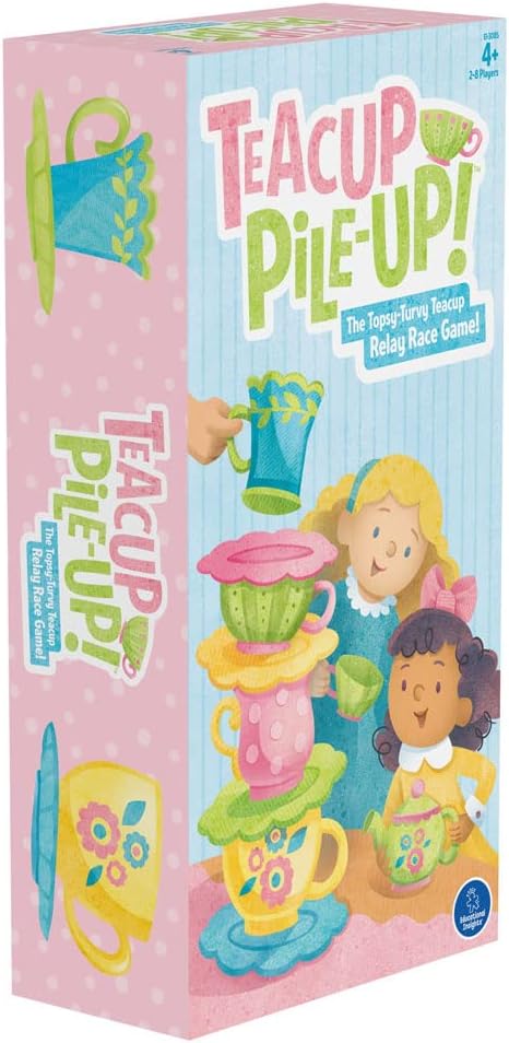 Learning Resources Teacup Pile-Up! Stapelspiel für Vorschulkinder, Aufbau feinmotorischen Geschicks,