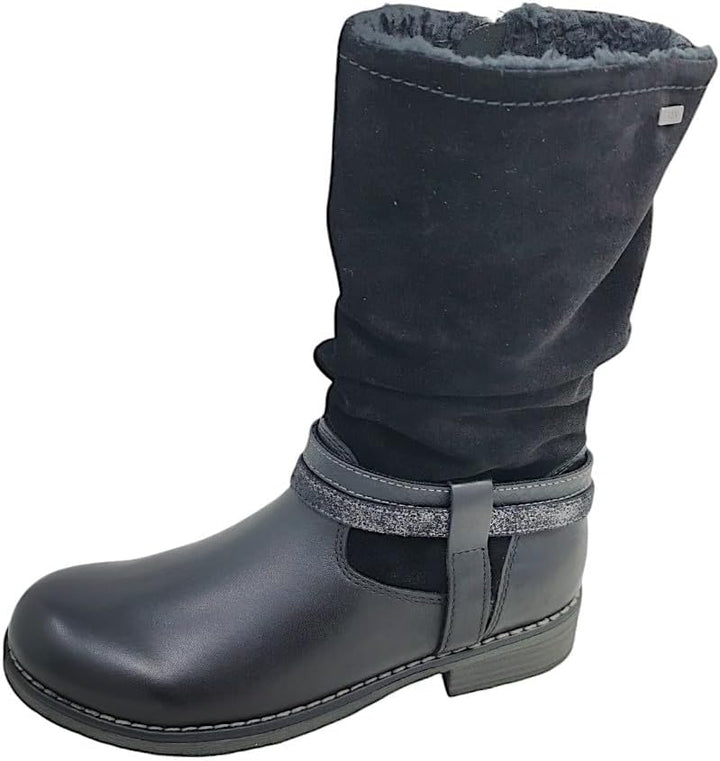 Lurchi Mädchen Lia-tex Hohe Stiefel 31 EU Schwarz Black Nappa 29, 31 EU Schwarz Black Nappa 29