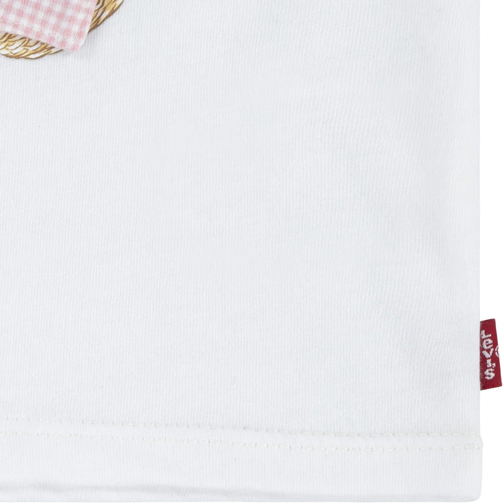 Levi's Baby-Mädchen Tee and Short Set Sgss241 Abgestimmte Outfits 9 Monate SUGAR SWIZZLE, 9 Monate S