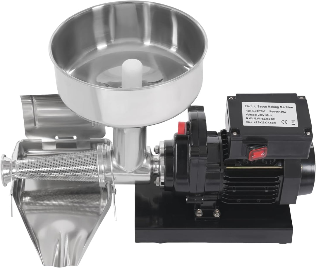 Elektrische Tomatensaucenmaschine, Tomatensaucenmaschine, Elektrische Tomatensiebmaschine Tomatenpre