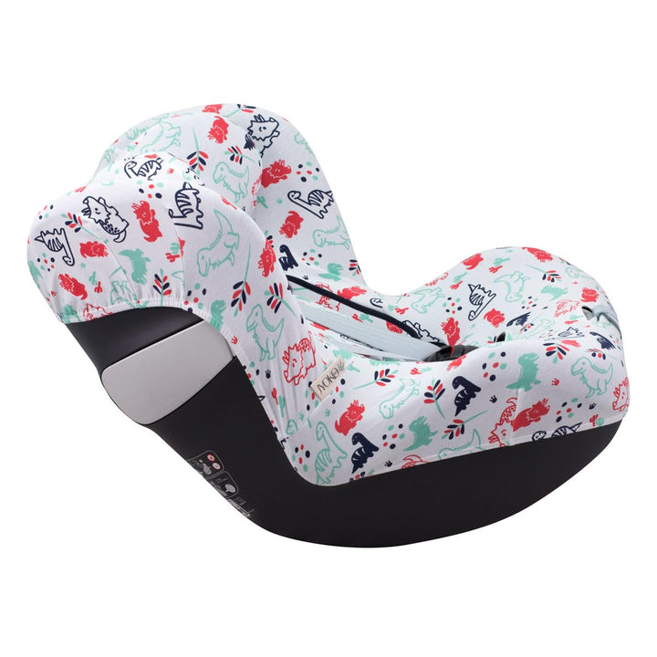 JYOKO KIDS Bezug kompatibel mit Cybex Gold Sirona M2 iSize (DINO PARTY), DINO PARTY