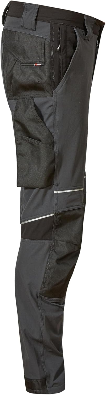 U-Power Herren PE145AG-L PE145AG-L-Hosen Performance-Modell Atom Aphalt Grösse L, Asphalt Grey, L