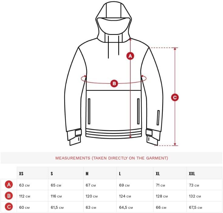 SIROKO W1 Ski- & Snowboardjacke Herren Wasserdicht Wärmeschutz Fronttasche Wintersport XXS Schwarz/B