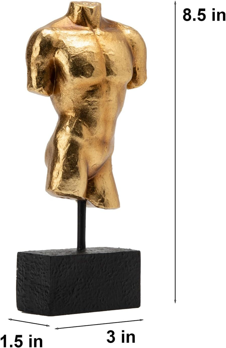 Guichifun Skulpturen Heimdekoration Büste männliche Statue – Figur Harzdekoration Moderne dekorative
