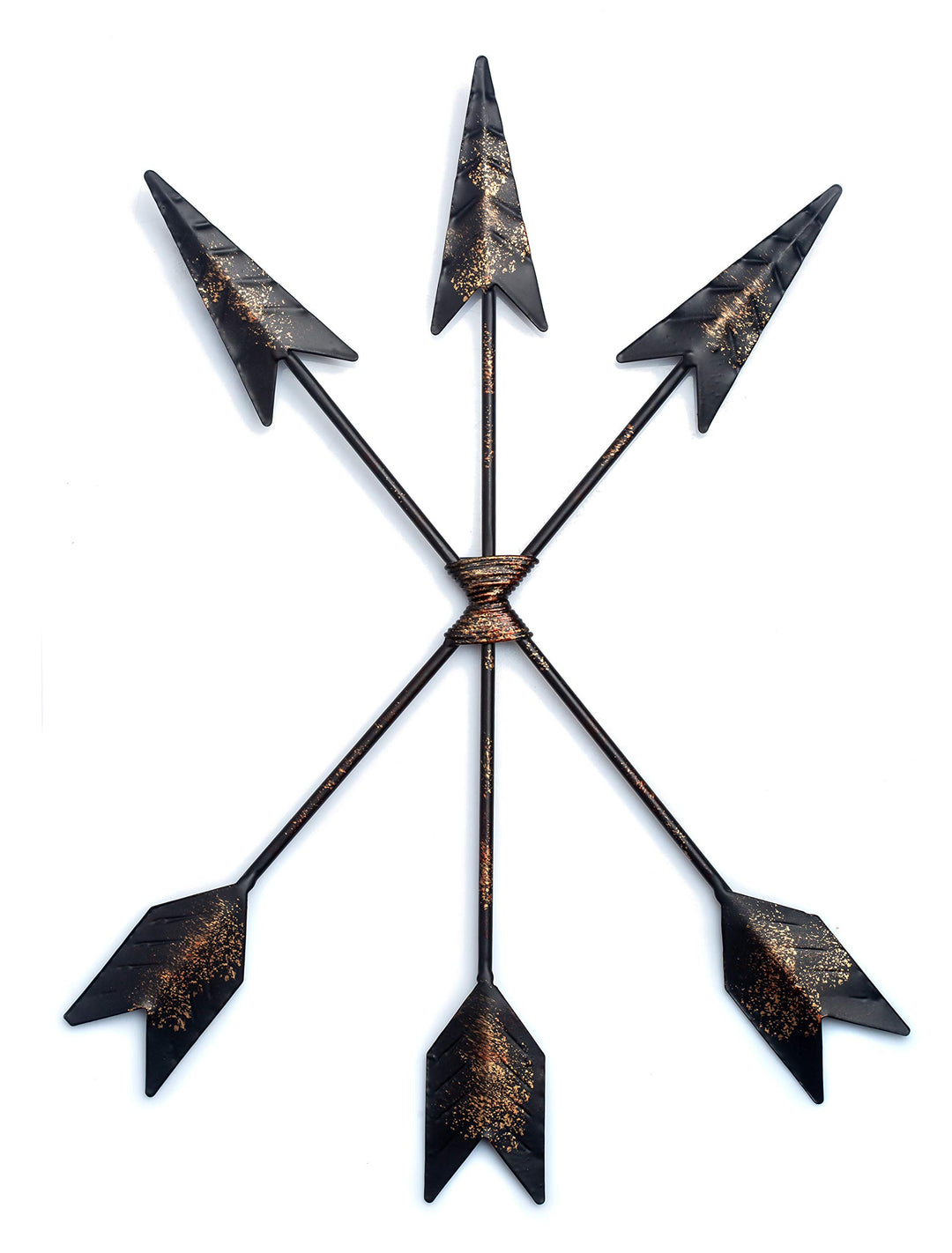 CraftyCrocodile Pfeil Wanddekoration – Indianerdekoration für rustikale, Bauernhaus, Used-Look – Sym