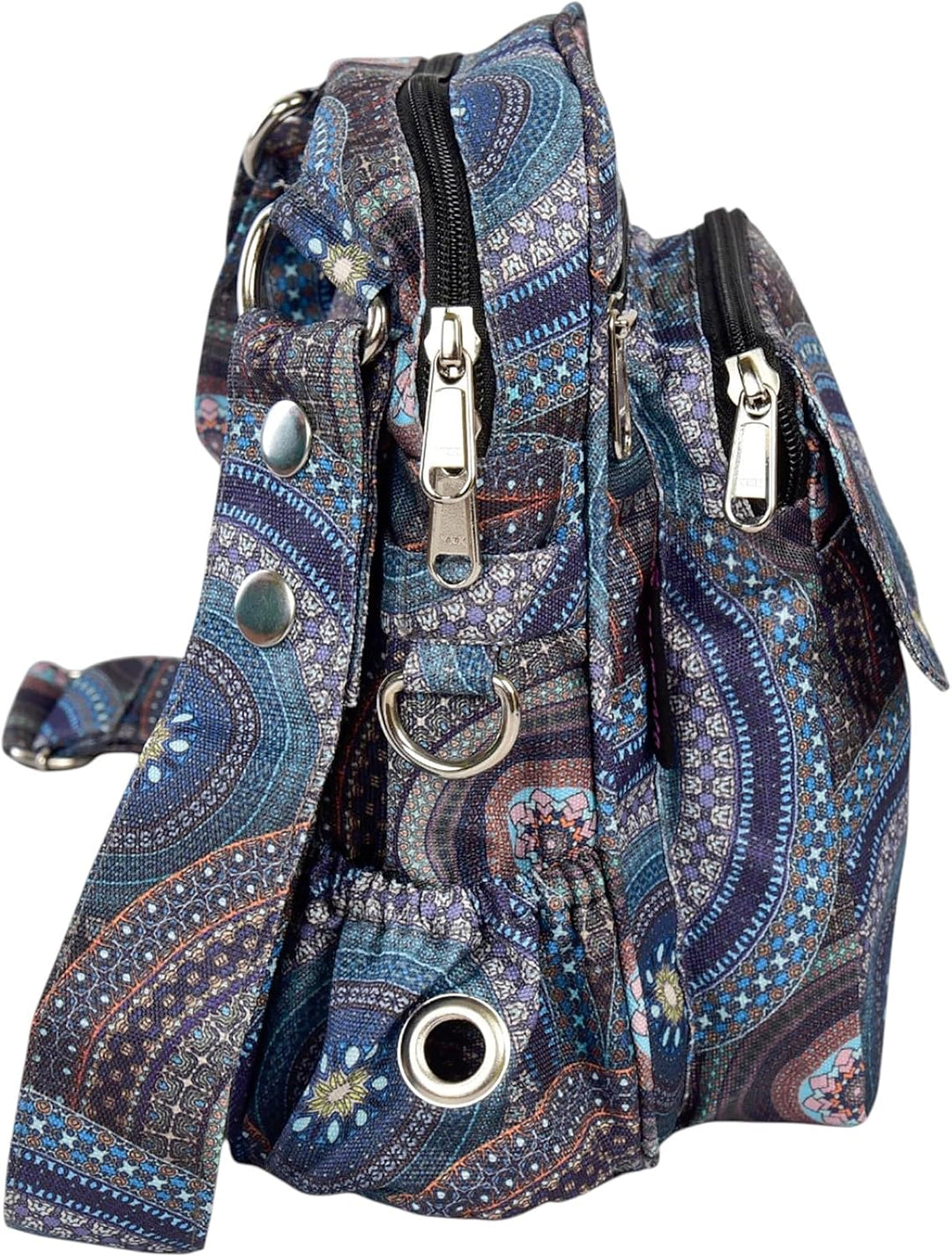 Konstanz Mandala 71080 – Gassitasche mit integriertem Flaschenhalter – Leckerlitasche für Hunde, was