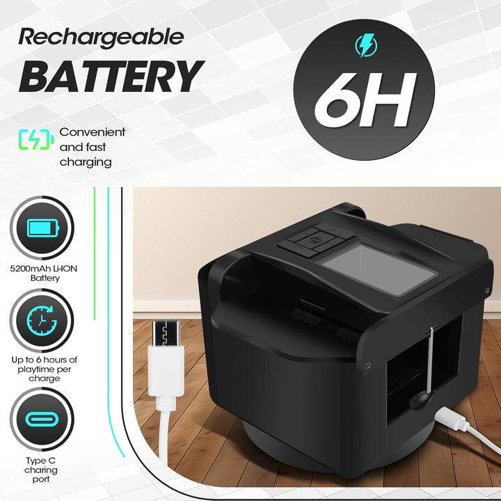 ShuffleBox G1 Pro Automatische Kartenmischer und Kartensender 2 in 1,Ultra leise,für UNO, Taco Cat Z
