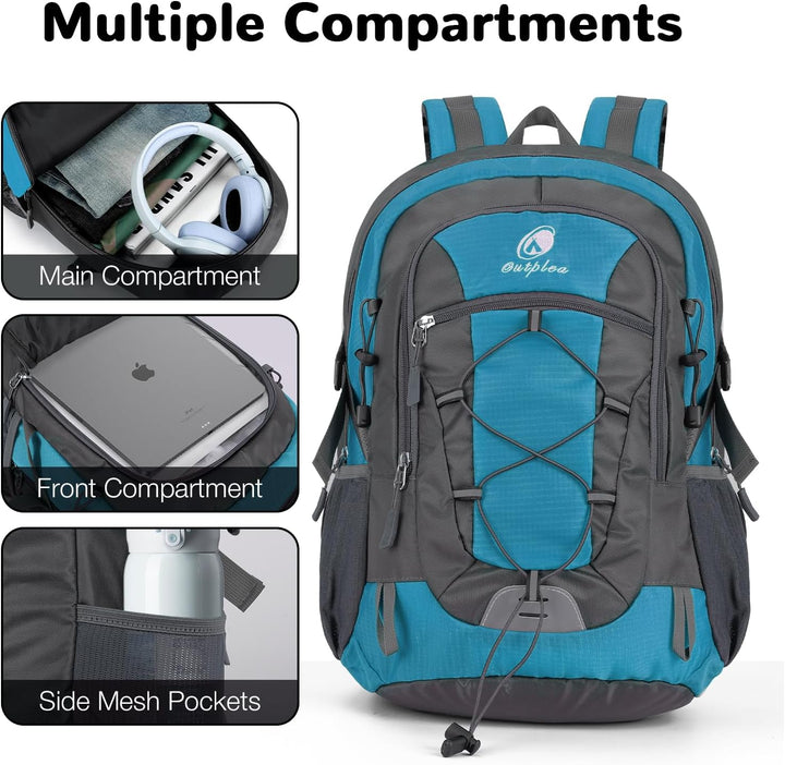 25L Wandernrucksack Damen Herren, Outdoor Rucksäcke Tagesrucksäcke, Wasserdichter Reiserucksack für