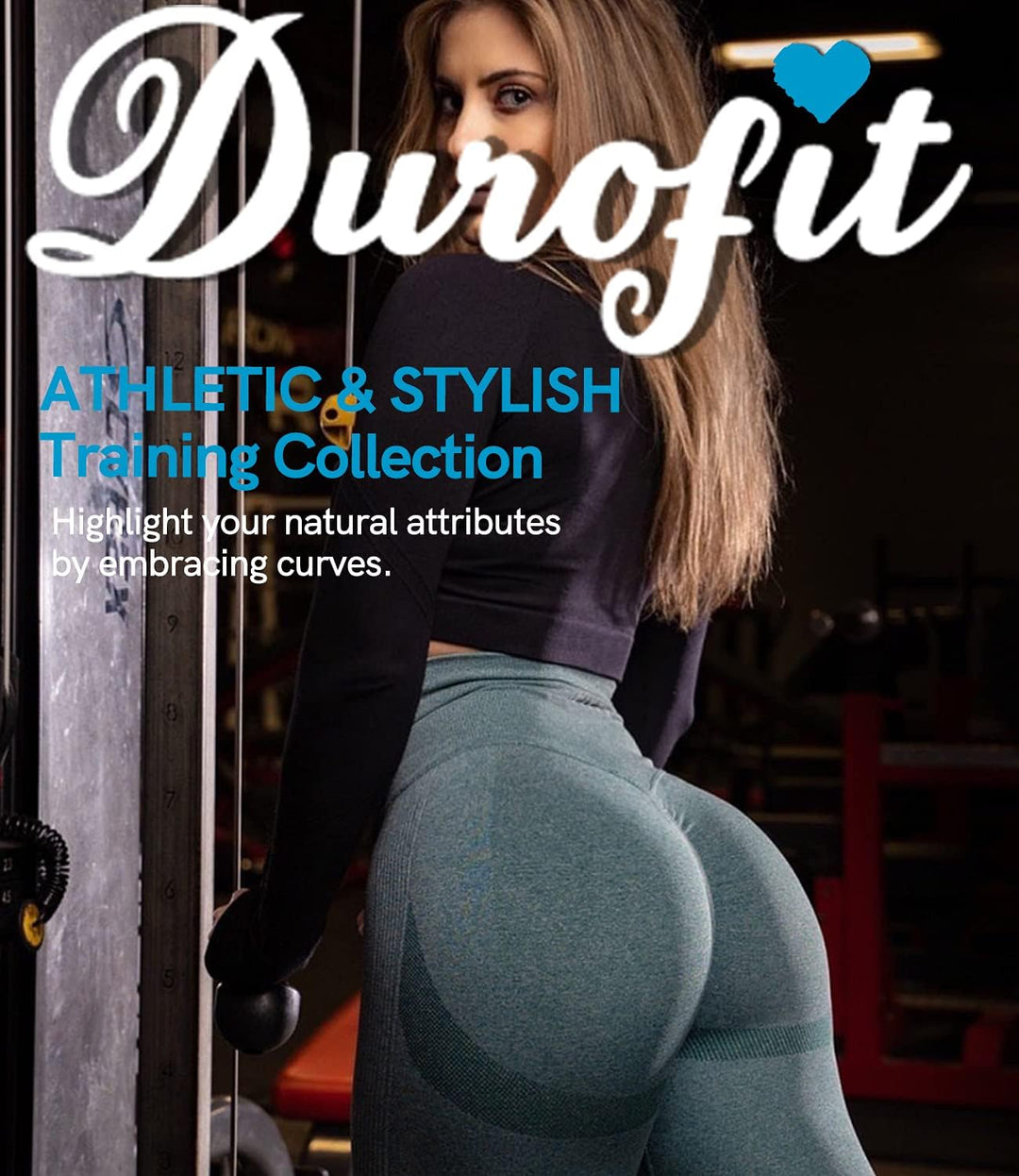 Scrunch Butt Sport Leggings Für Damen, High Waist Blickdicht Po Push Up Booty Leggings für Sport &amp; A