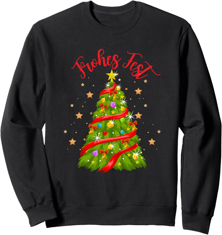 Frohes Fest Weihnachtspullover Geschenk Sweatshirt