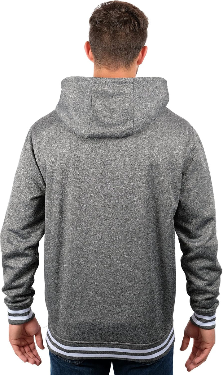Ultra Game NBA Offizieller Fleece-Kapuzenpullover für Erwachsene, weiches Kapuzensweatshirt XXL Heat