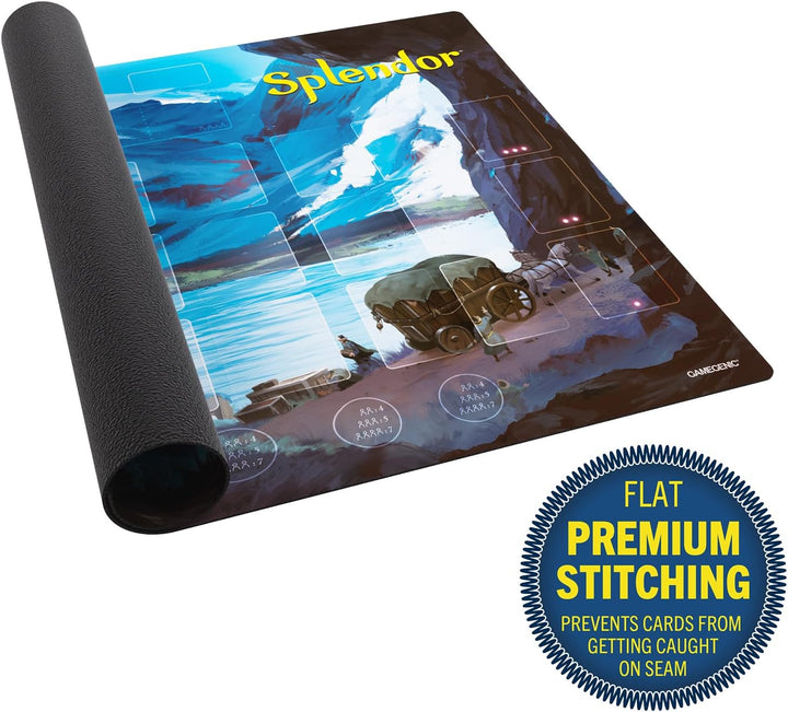 Gamegenic, Splendor Game Mat, 70 x 55 cm (27,14 x 21,23 Zoll), Dicke: 2 mm