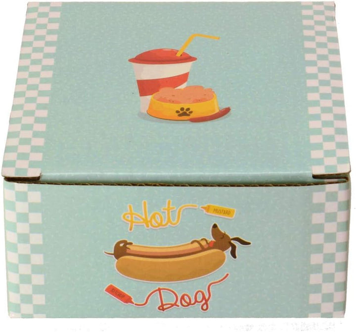 trendaffe Hot Dog Salz- und Pfefferstreuer - Dackel im Brötchen Salz und Pfeffer Gewürzstreuer Keram