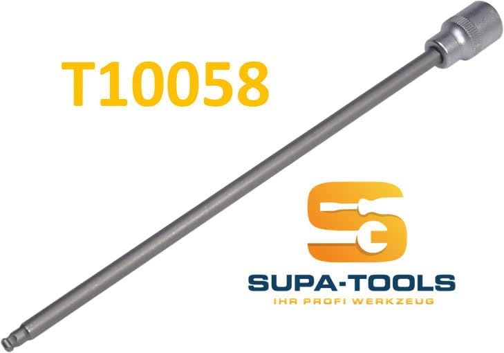 Supa-Tools T10058 Ölwanne Steckschlüssel SW5 Innensechskant U-40051 Kugelkopf 2527-5