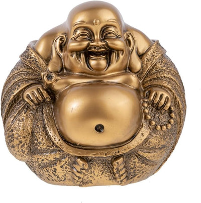 Grosse lachende BouddDHA – asiatische Dekoration – 15 x 15 cm Buddha für, Buddha für Wohlbefinden.