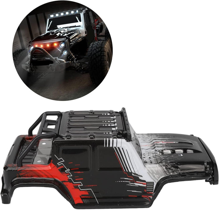Alomejor RC-Karosserieschale f¡§1¡§1r 16103PRO 1/16 RC-Auto, PVC und PA Material, hohe Schlagfestigk