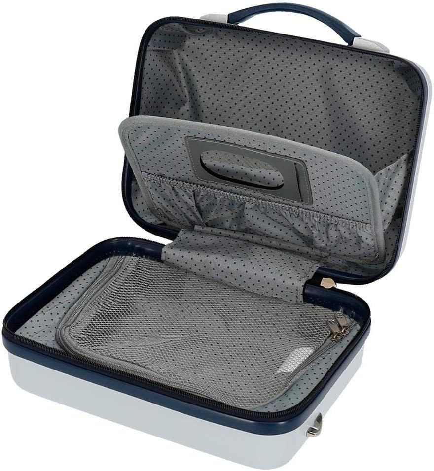 Disney Frozen Follow Your Dreams Kulturbeutel, anpassbar, mit Umhängetasche, Blau, 29 x 21 x 15 cm,