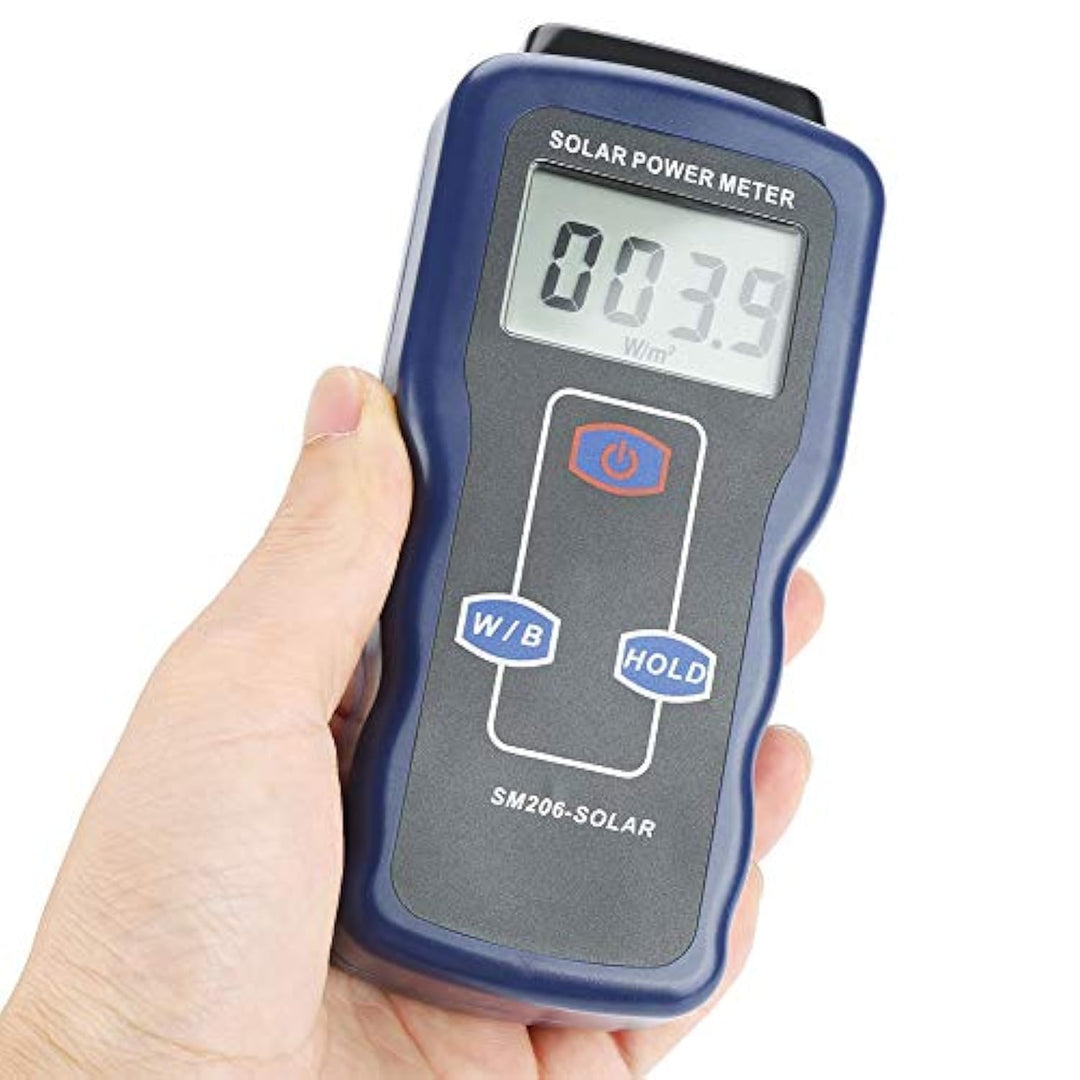 Solar Power Meter SM206 Digital Solar Power Meter Sonnenlichtmessgerät für Strahlungsmessgeräte Sola