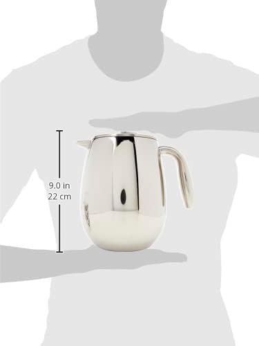 Bodum columbia Kaffeebereiter (Doppelwandig, Edelstahl, Spülmaschinengeeignet, 1,5 liters) glänzend