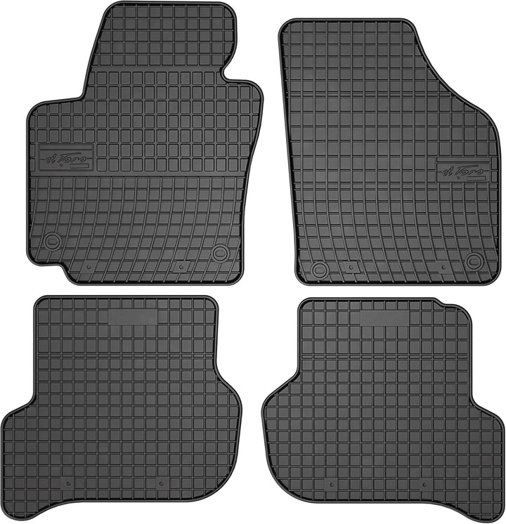 SMK Gummimatten Auto fussmatten Satz für SEAT Altea 2004-2015 Erleben Sie einen neuen Standard des R