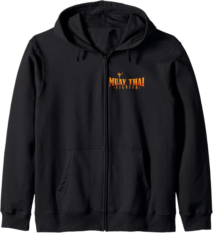 Muay Thai Boxkämpfer Kapuzenjacke