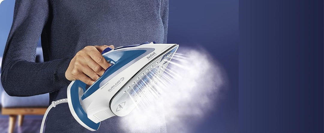 Tefal FV5751 Durilium Plus Bügeleisen Dampfbügeleisen, 220g Dampfstoss, 2700W, Testsieger 2019 beste