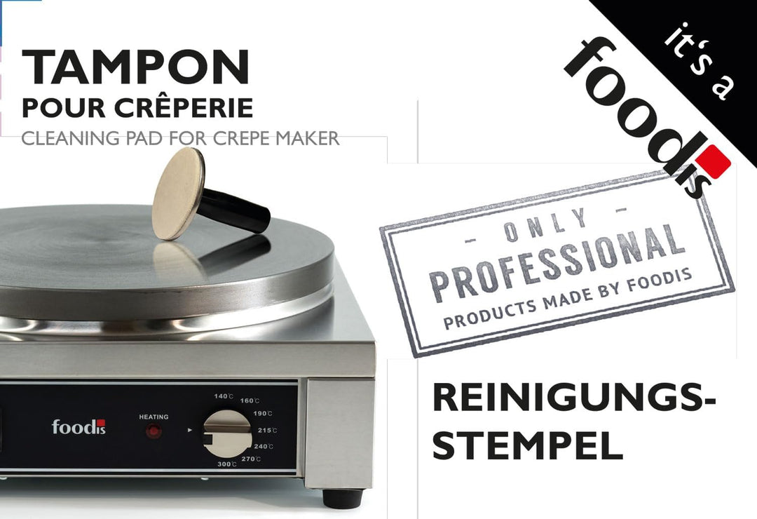 Reinigungsstempel - Öler für Crepesplatten