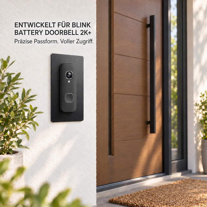 Edelstahl Blende für Blink Videotürklingel 2K