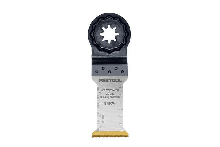 Festool Starlock Plus 578096 Oszillierendes Hartmetall-Sägeblatt MSB 60/32/HM/OSC