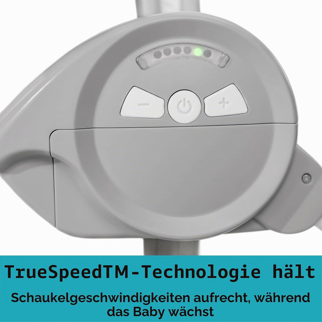Bright Starts, Rainforest Vibes, tragbare und kompakte Schaukel mit 6 Schaukelgeschwindigkeiten, abn
