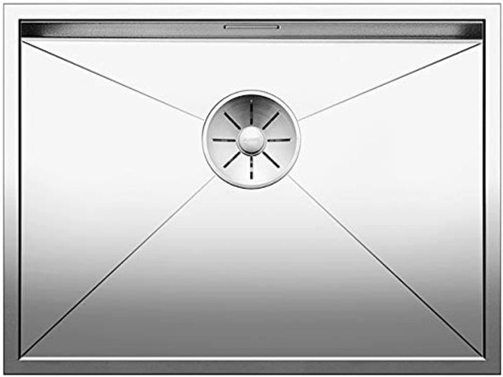 BLANCO 521591 ZEROX 550-U Edelstahl 550mm - ohne Armaturenbank Unterbau, Edelstahl 550mm - ohne Arma