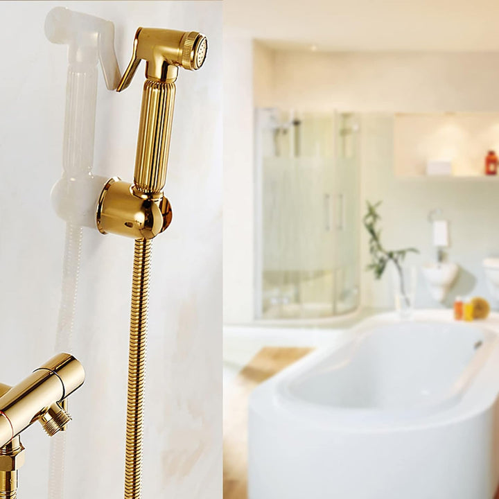 Handsprüher, Massives Messing Wandhalterung Dusche WC Badezimmer Bidet Windelspray Sprayer Shattaf K