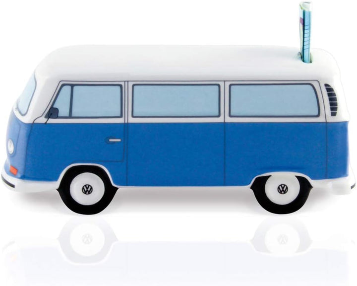 BRISA VW Collection - Volkswagen Spar-Büchse-Schwein-Dose im T2 Bulli Bus Design (Classic Bus/Blau)