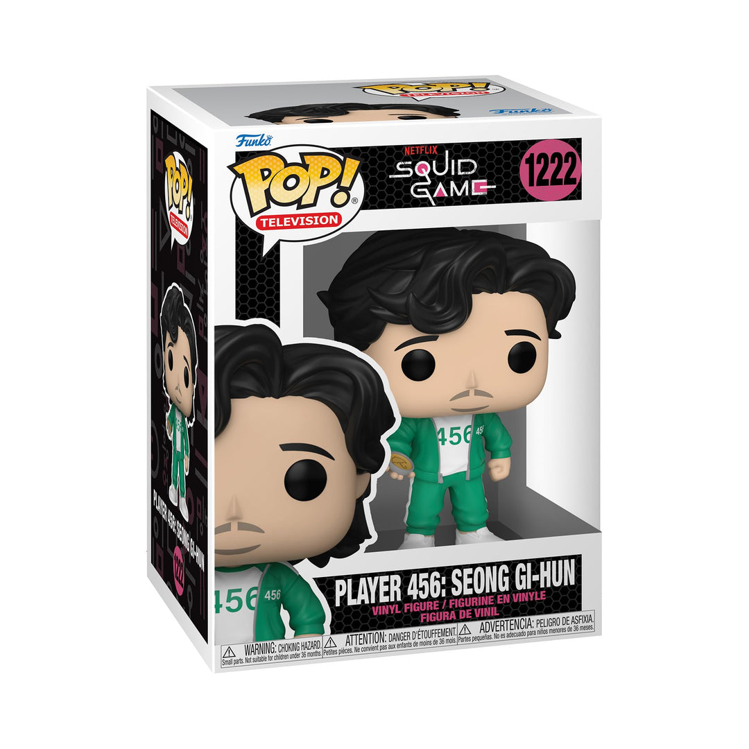 Funko Pop! TV: Squid Game - Gi-hun 456 - Vinyl-Sammelfigur - Geschenkidee - Offizielle Handelswaren