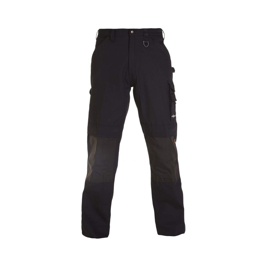 Hydrowear 042854K-64 S RHODOS Constructorline Bundhose, Black, Grösse 64/S 64S Schwarz, 64S Schwarz