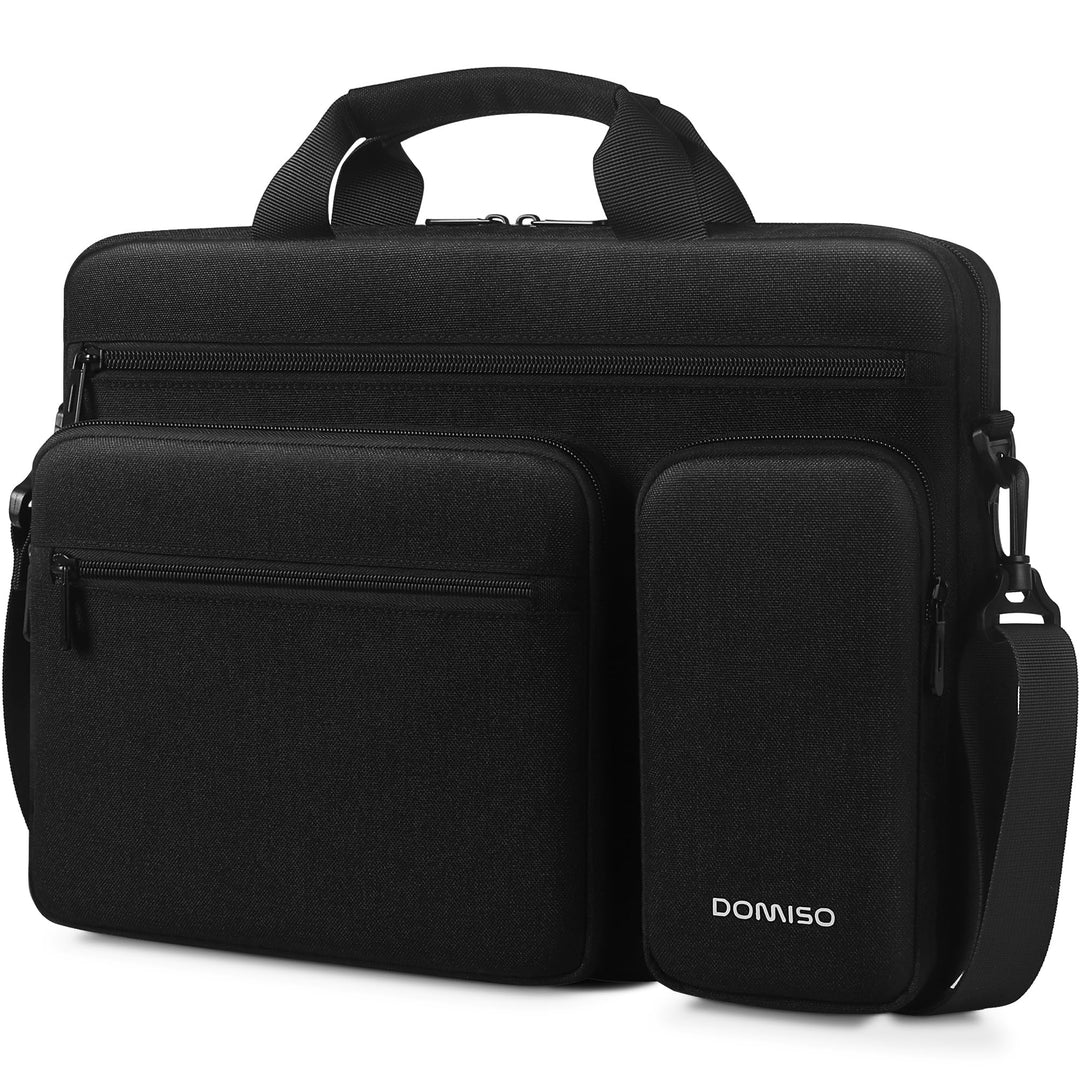DOMISO Laptoptasche 18 Zoll Wasserabweisend Business Aktentasche Herren Laptop Tasche Schultertasche