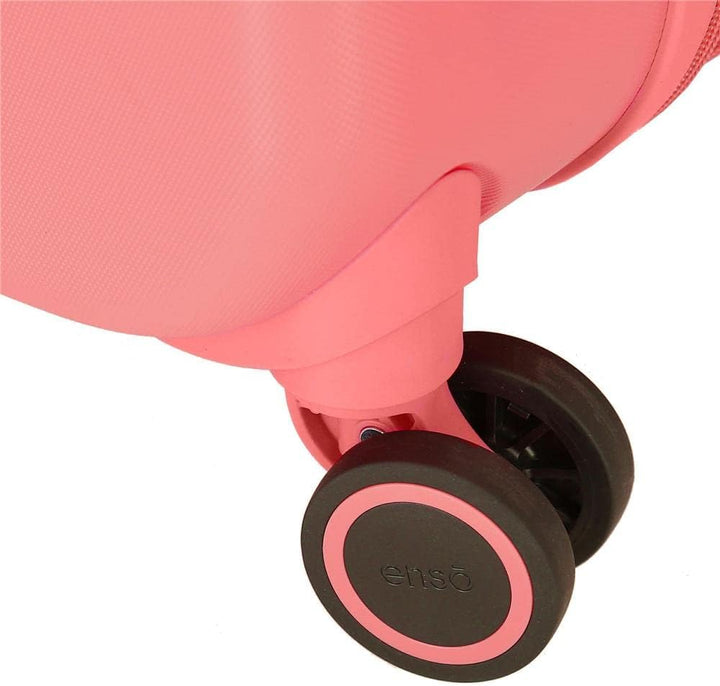 Disney Mickey Happiness Anpassbarer Koffer einstellen Koralle, Koffer einstellen Koralle