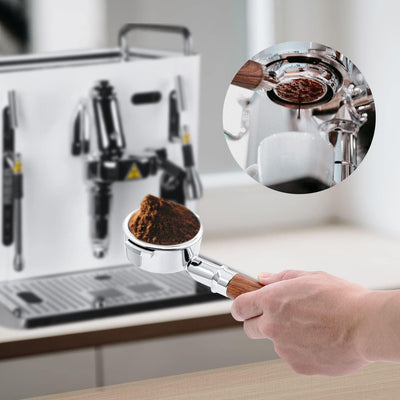 Mcbazel Bottomless Siebträger 58mm für FAEMA E61/Expobar E61/Rocket E61ECM/GEMILAI/Sanremo/LeLit/VBM