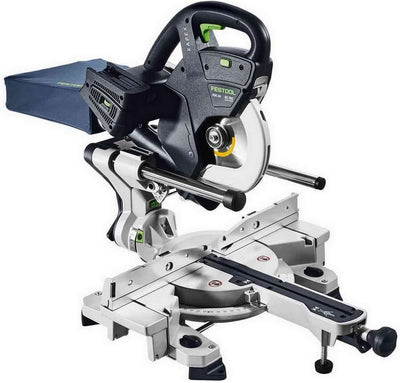 Festool Akku-Kapp-Zugsäge KSC 60 EB 5,0 I-Plus KAPEX (mit Kreissägeblatt, Schraubzwinge, LED-Schlagl