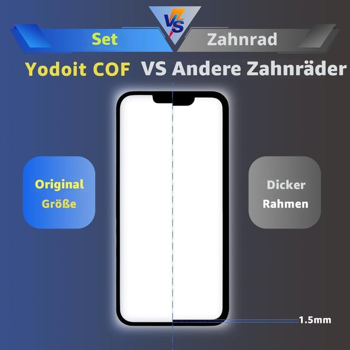 Yodoit Display für iPhone 11 LCD Bildschirm Ersatz 6,1 Zoll 3D Touch Digitizer Montage Glas Touchscr