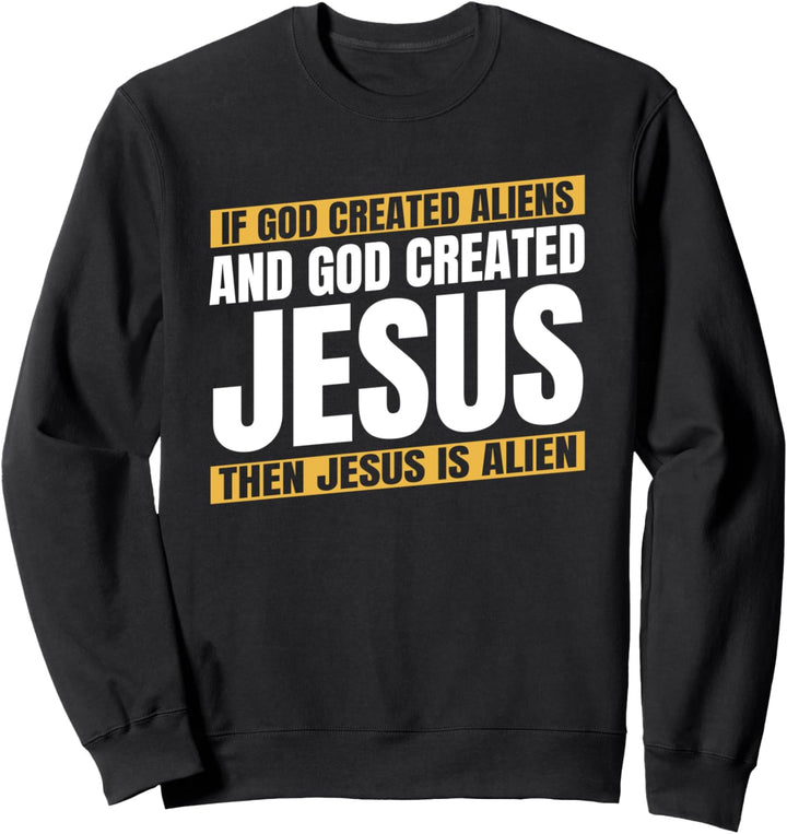 Witzig Christ Katholik - Christlich Kirche Christentum Sweatshirt