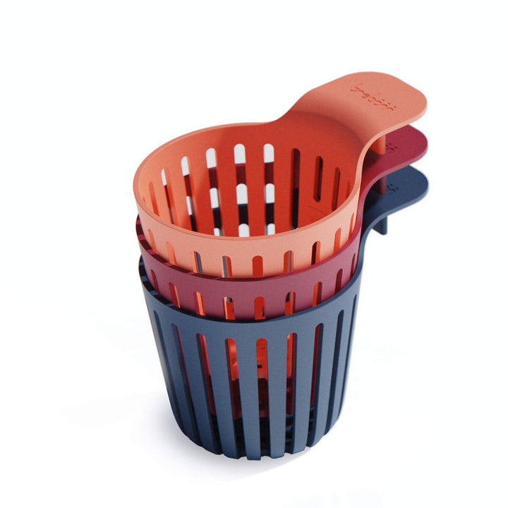 Trebonn Cookin' Pods - Cooking Draining Pasta Set Und Dampfgarer aus hitzebeständiges Nylon. Dampfga