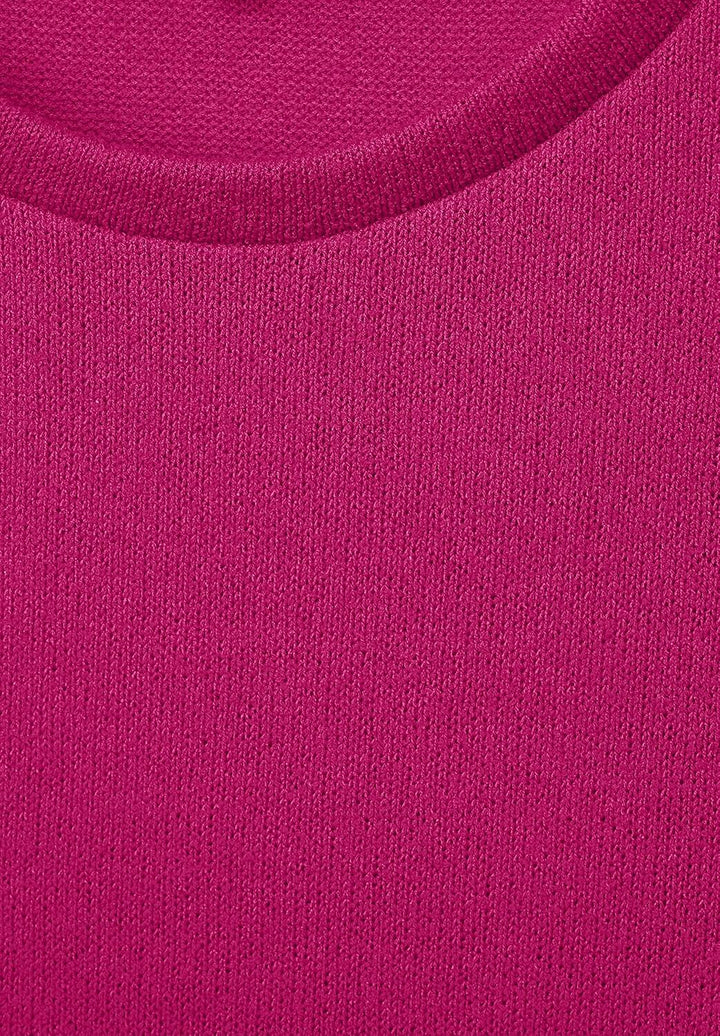 Damen Strukturmix T-Shirt 38 Nu Pink, 38 Nu Pink