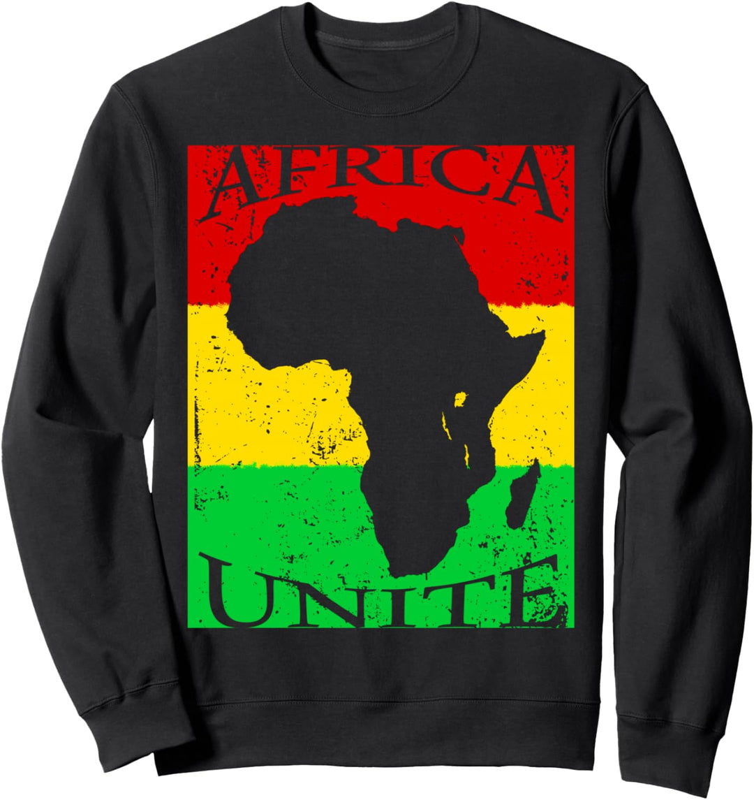 Africa Unite Rastafarian Rasta Sweatshirt