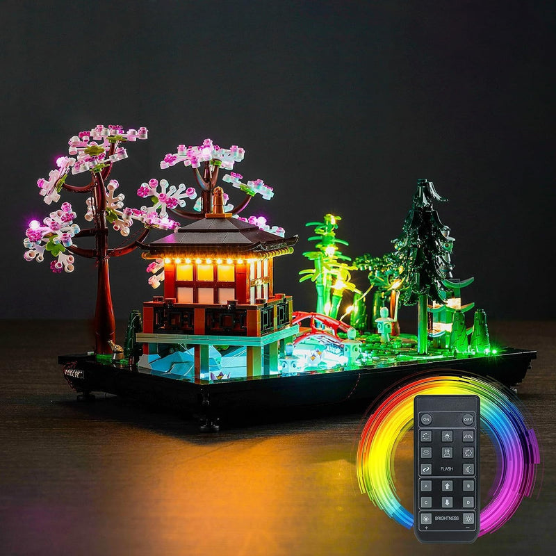 Fernbedienung Licht-Kit für Lego 10315 Tranquil Garden (Nicht Lego), Led Beleuchtungs Set für Lego I