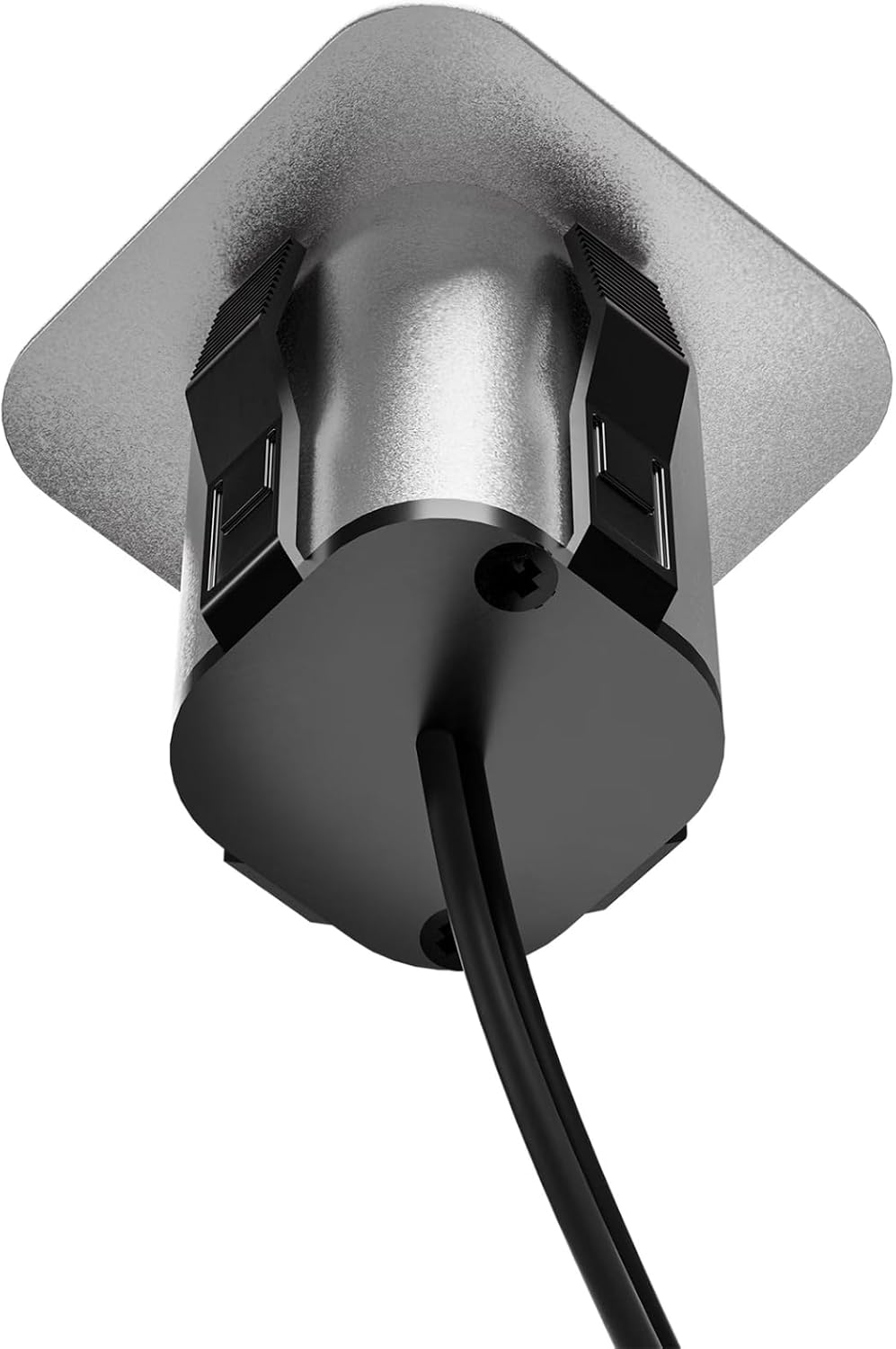 kalb | ConnectC USB-C Einbau Ladegerät 2-Fach, 20W, 25 mm Möbel Einbaumodul für Tischplatten und Arb