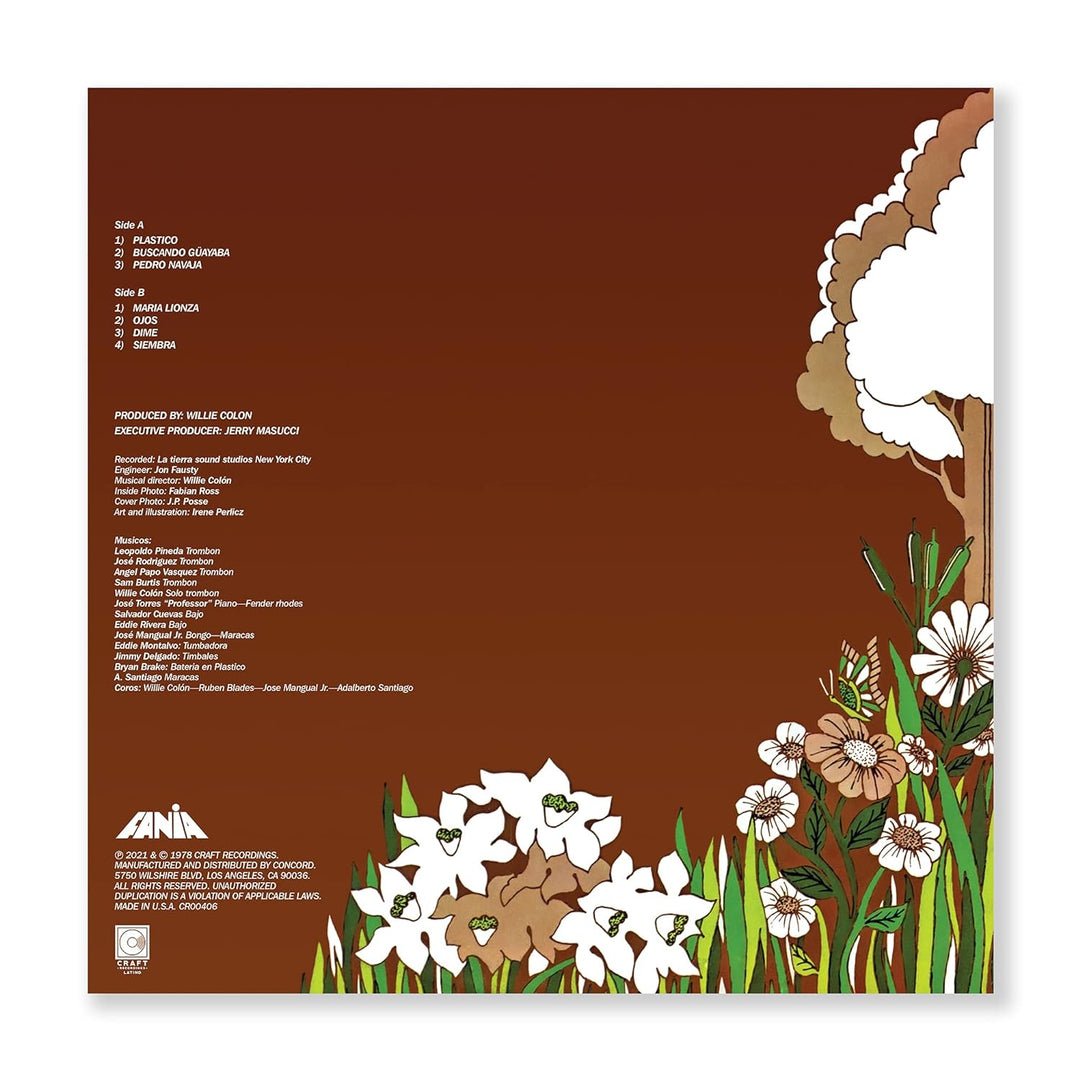 Siembra, Vinyl