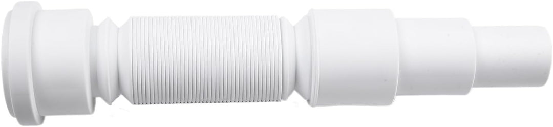 PVC-Abflussrohr, ausziehbar bis zu 1 m Länge, geeignet für Dusche und Badewanne, 50 mm Durchmesser,