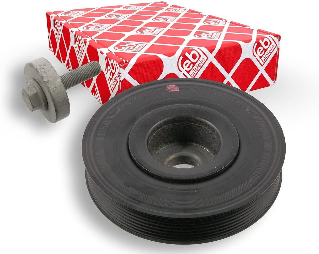 febi bilstein 36247 Riemenscheibe (entkoppelt) für Kurbelwelle, mit Schraube , 1 Stück